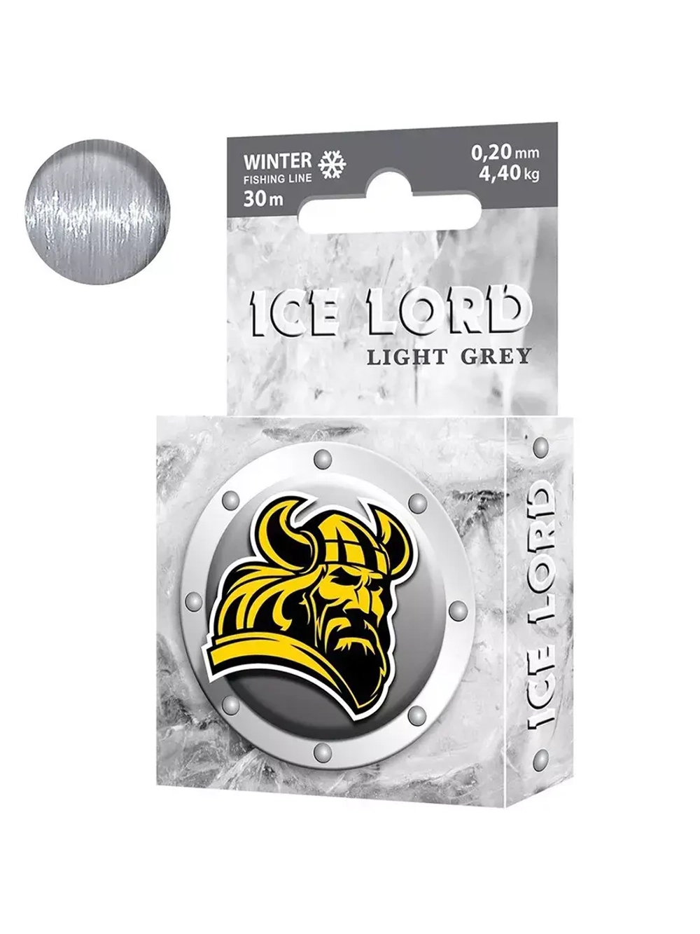 Леска зимняя для рыбалки AQUA Ice Lord Light