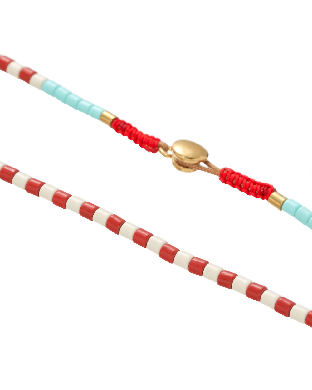 Колье эмаль, красные розовые элементы