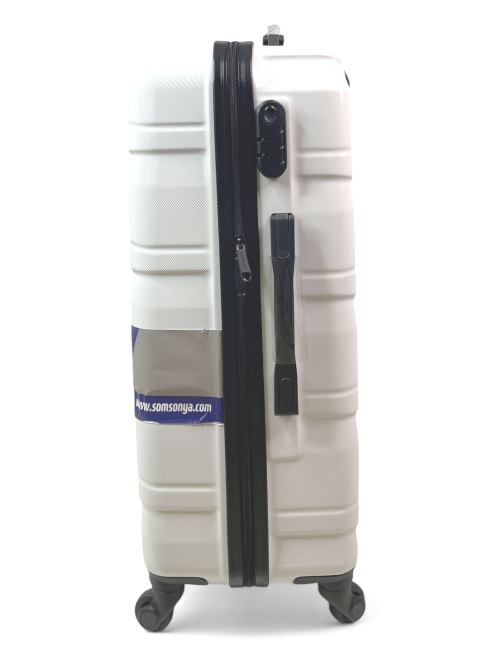 Средний чемодан Bon-Voyage Model Ten, Белый, M