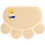 Коврик для животных «ДОНКОТТИКО», лапушка, цвет бежевый, 30*40см (лейбл)