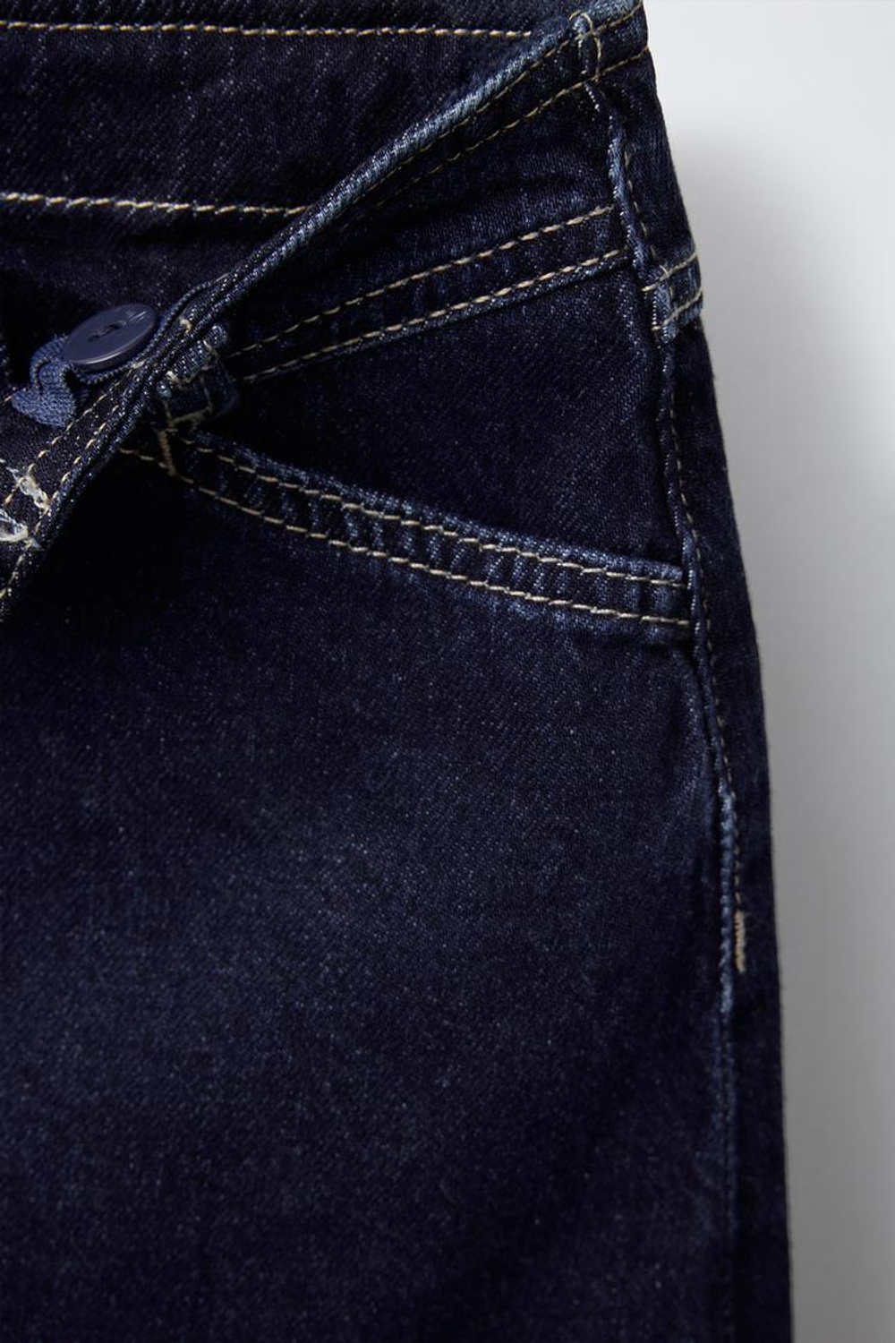 ZARA ДЖИНСОВАЯ ЮБКА, СИНИЙ