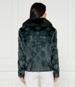 Шубка KARINE GUESS - темно-зеленый(W4BL00 WE9V0)