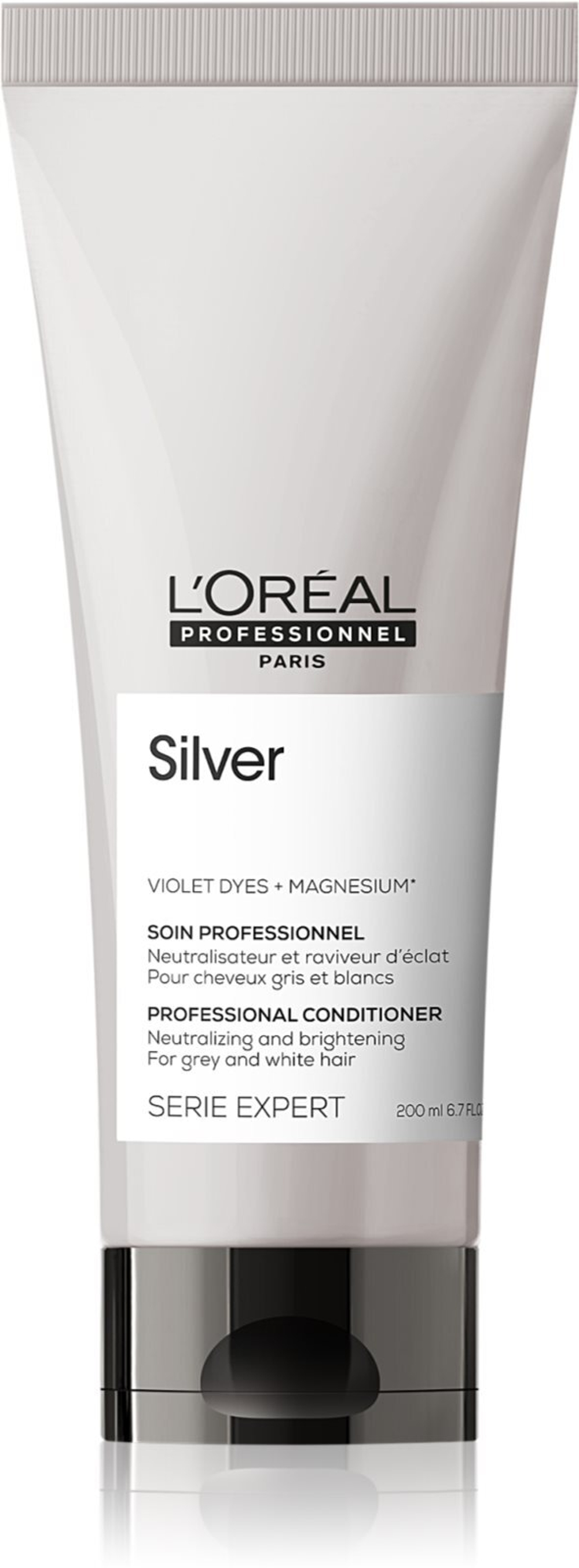 L’Oreal Professionnel Serie Expert Silver - осветляющий кондиционер для седых волос /   200  ml  / GTIN 3474636976126