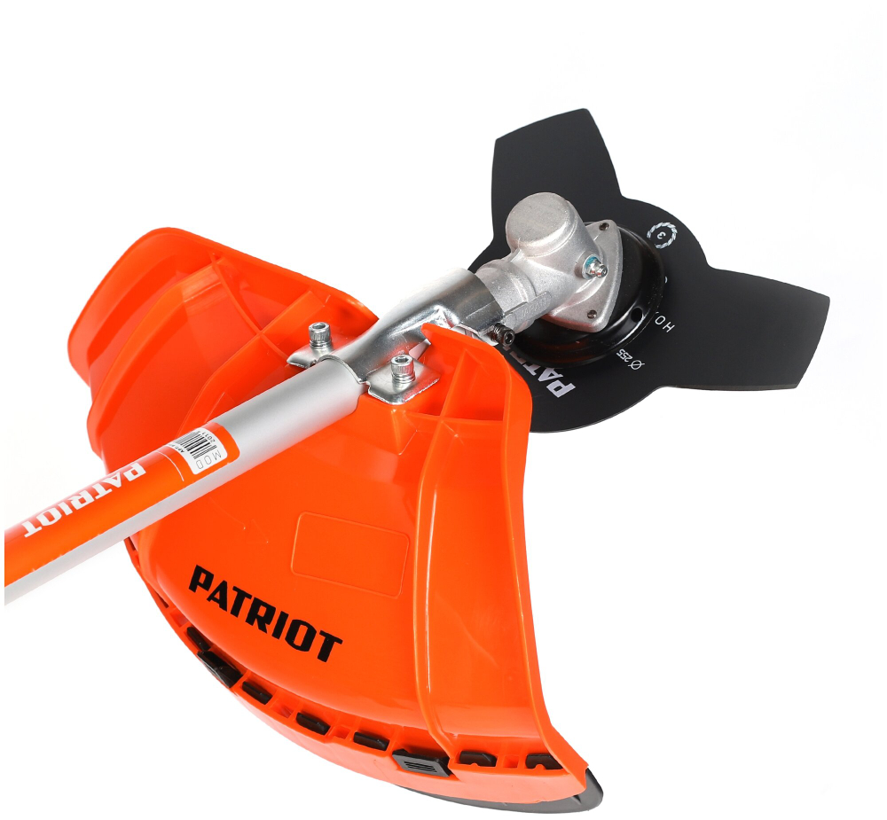 Триммер садовый бензиновый для травы PATRIOT PT 553 (1+1), мотокоса, бензокоса для газона