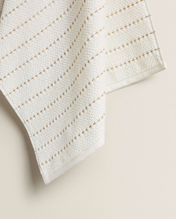 ZARA HOME КУХОННОЕ ПОЛОТЕНЦЕ ИЗ ХЛОПЧАТОБУМАЖНОЙ МАХРОВОЙ ТКАНИ