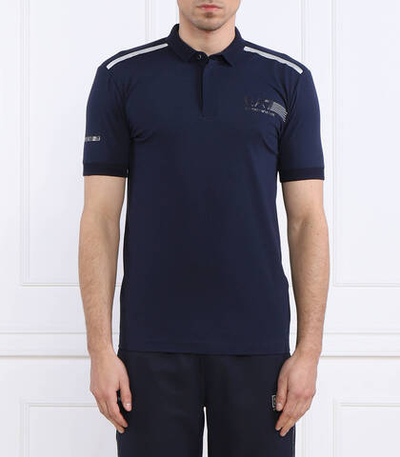 Поло EA7 - темно-синий(3RPF04 PJMAZ)