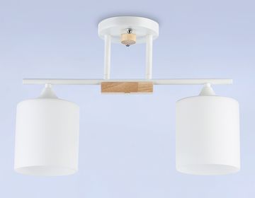 Подвесная люстра 2*E27 TR9541/2 WH/FR белый/белый матовый Traditional Modern Ambrella