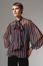 23103 Блузка женская (мультиколор)