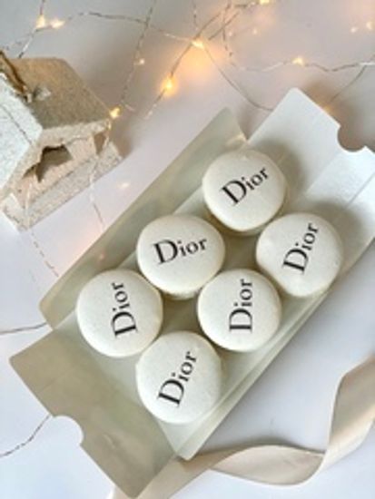 Набор макарон из 6 шт с логотипом компании