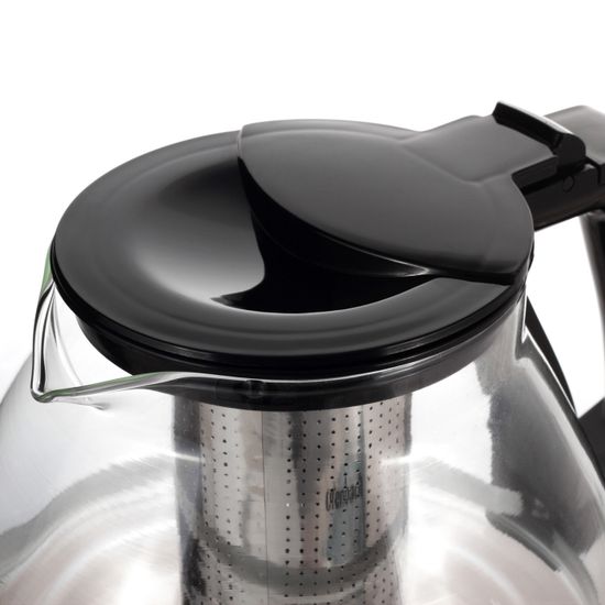 Стеклянный заварочный чайник 1,3 л. Ofenbach NB 100613M с ситечком