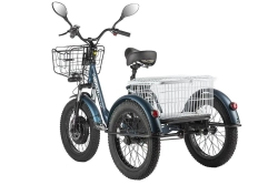 Электротрицикл Eltreco Porter Fat 700 с корзиной