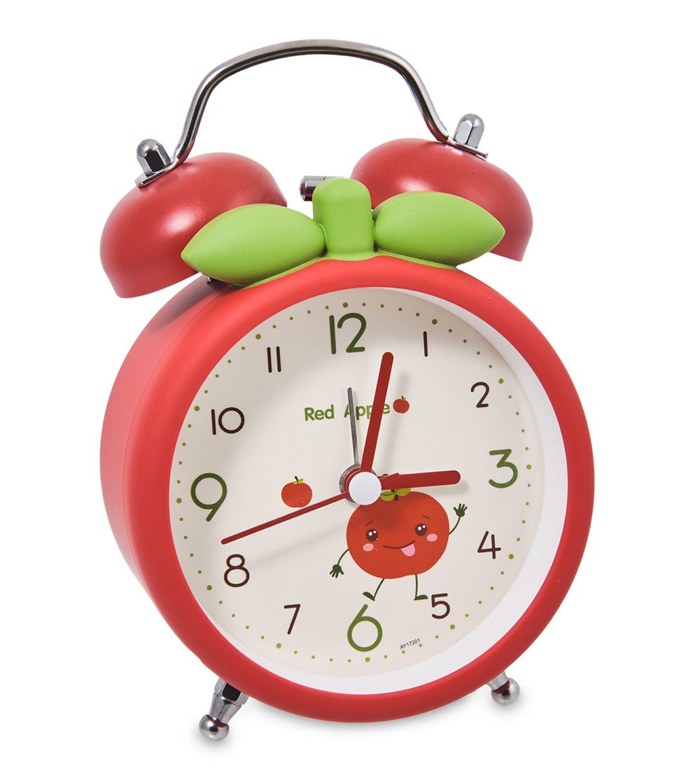 GAEM Art CL-66/3 Будильник «Яблоко» красный