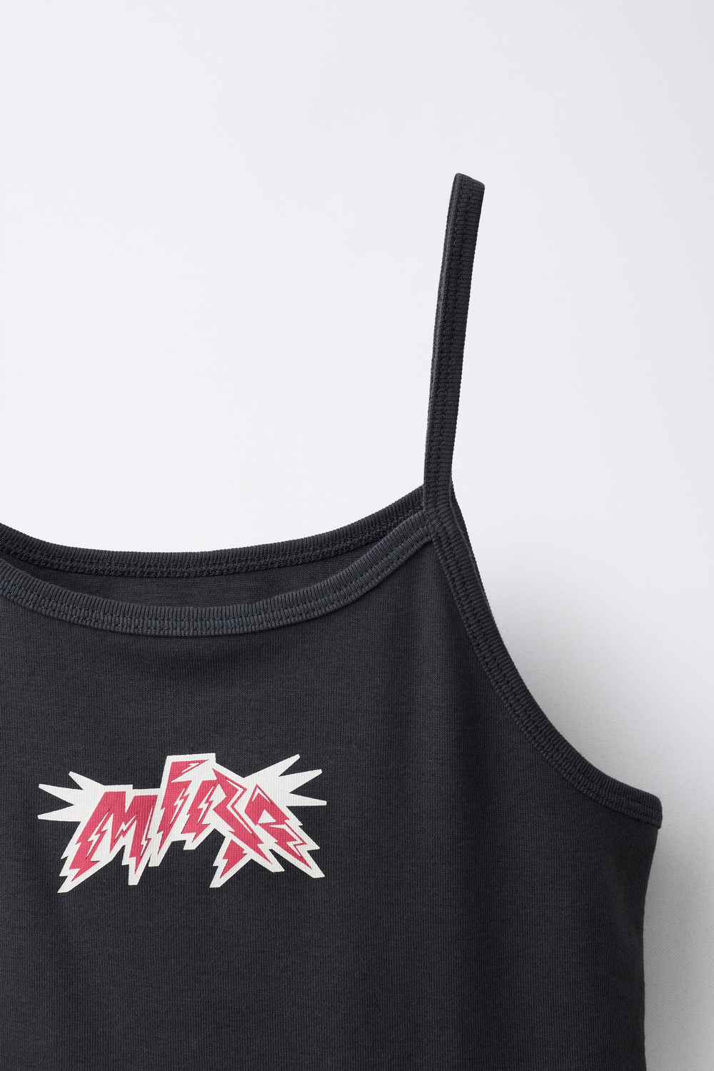 ZARA ТОП KPOP DEMON HUNTERS™ NETFLIX ©, АНТРАЦИТОВО-СЕРЫЙ