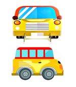 Ширма для сюжетно-ролевых игр Автобус