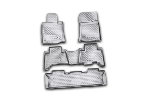 Коврики в салон TOYOTA Land Cruiser Prado 12/2009-2013, 5 шт., 7 мест (полиуретан) NLC4827210