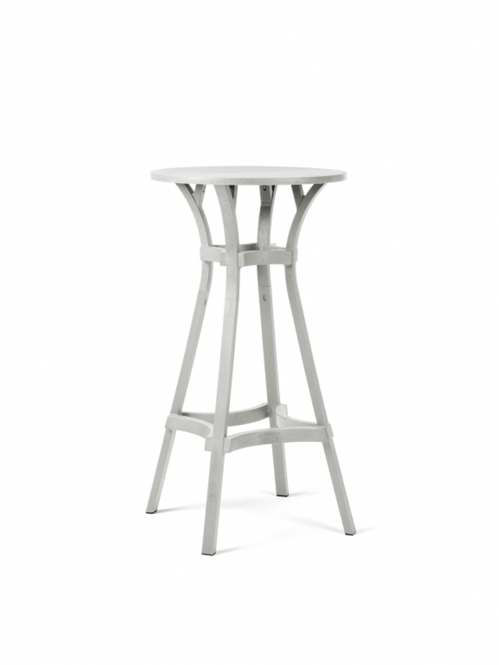 Стол пластиковый барный Nardi Combo High 60, гипс