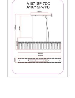 Подвесная люстра Arte Lamp