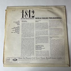Винтажная виниловая пластинка LP Nicolai Malko, Philharmonia, 1812 And Other Famous Overtures (Англия 1966)