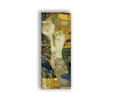 Картина для интерьера "Водяные змеи I", художник Климт, Густав, печать на холсте