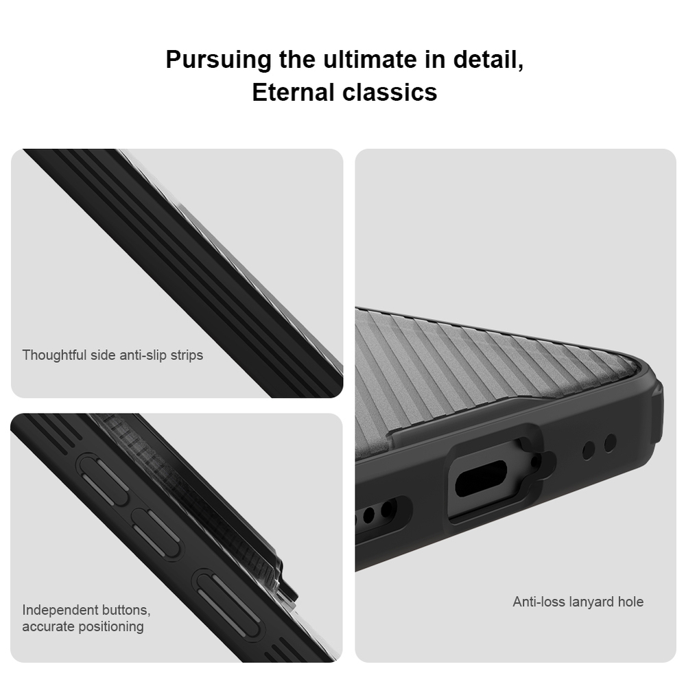 Чехол с MagSafe от Nillkin на Vivo X300 с прозрачной откидной крышкой, серия CamShield Prop Magnetic (версия с прозрачной крышкой объектива)