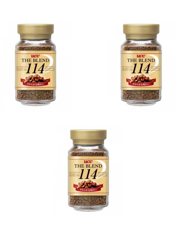 Кофе растворимый UCC The Blend Коллекция 114, 90 г, 3 шт