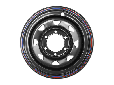 Диск усиленный стальной черный 6x139,7 8xR15 d110 ET-19 (треугольник мелкий)