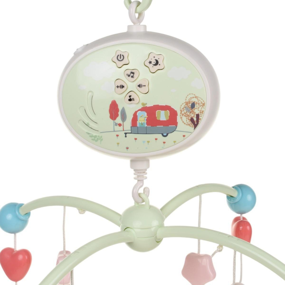 Карусель музыкальная для новорожденных, коробка 1145