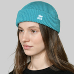 Pin Short Aquamarine