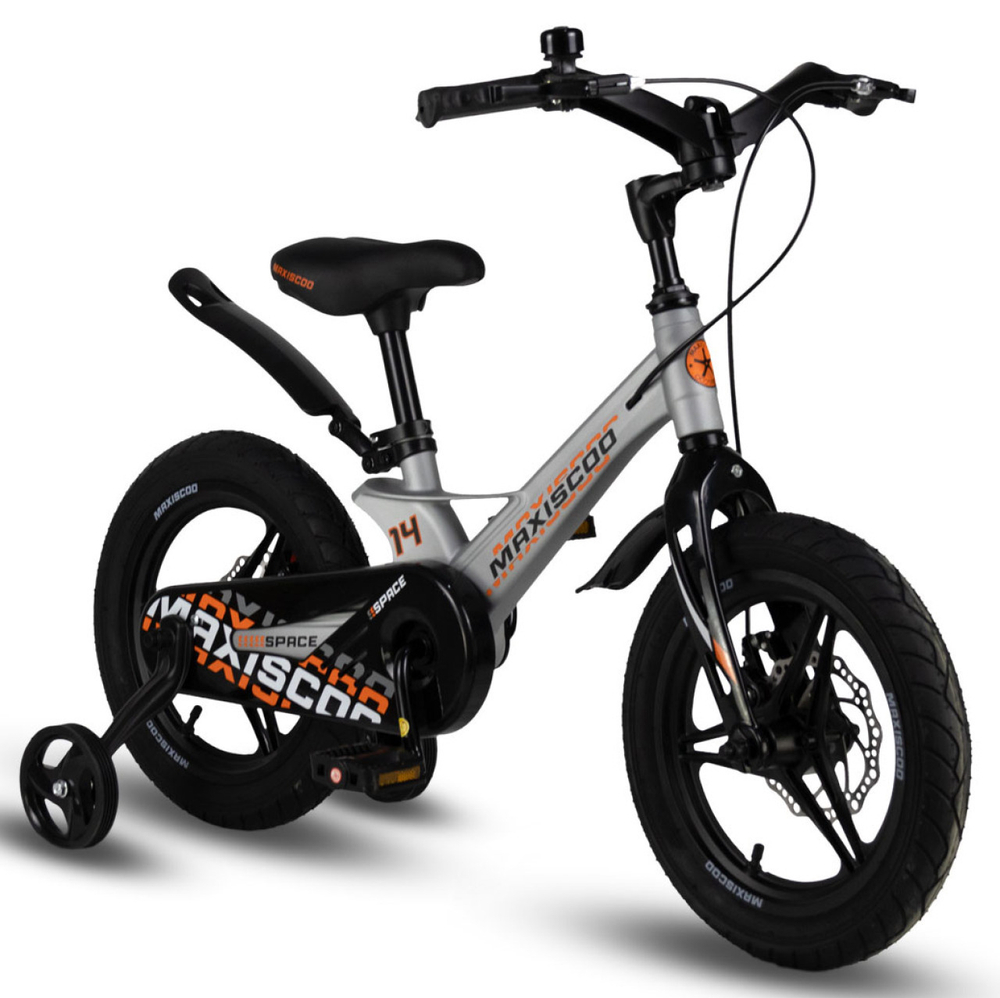Детский велосипед Maxiscoo Space Deluxe Plus 14" (2024)