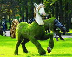 Топиарная фигура Конь
