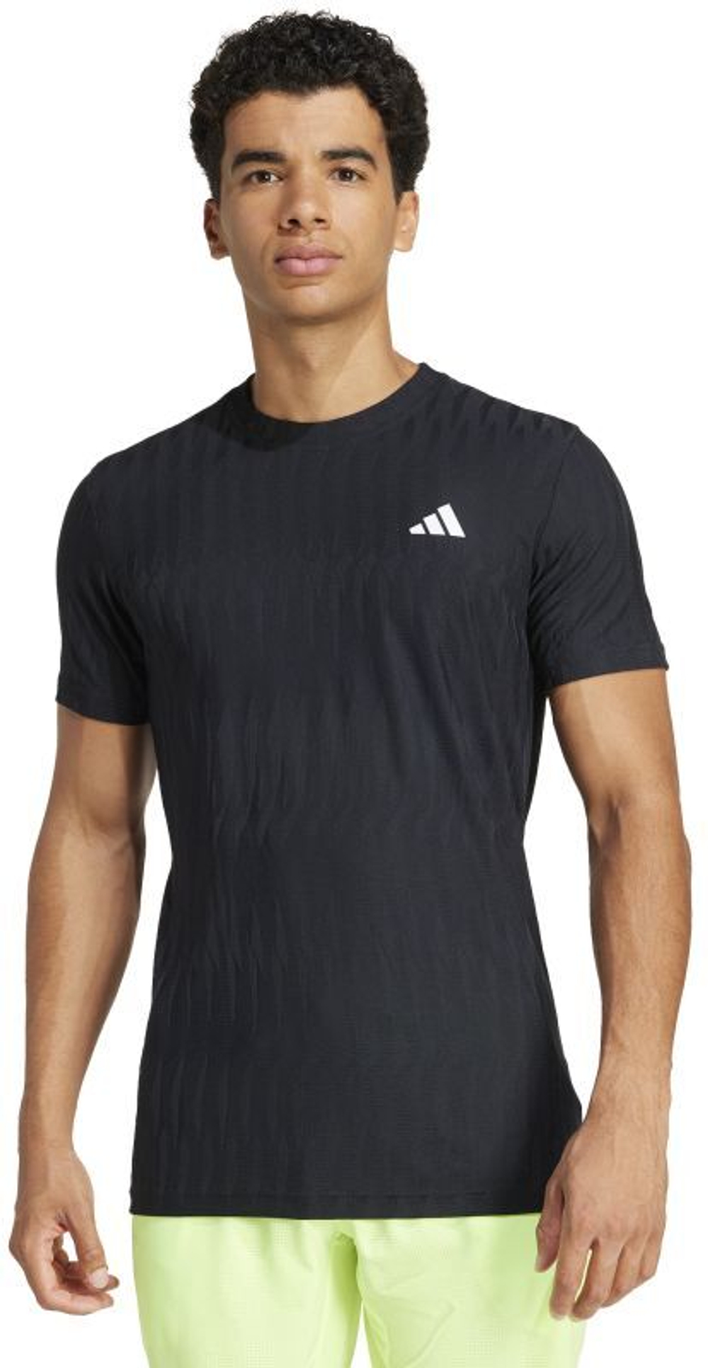 Мужская теннисная футболка Adidas Tennis Climacool+ AIRCHILL FreeLift - черный