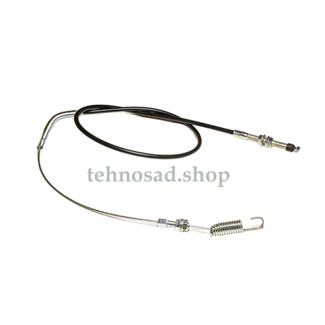 Трос хода для снегоуборщика длина: общая 120 см, рубашки 85 см