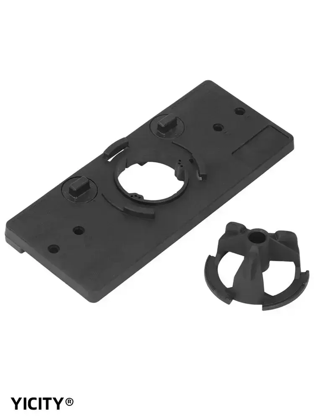 YICITY шаблон для петель мебельных 35mm/Набор из 9 предметов/Кондуктор для установки петель