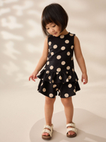 Топ и шорты в комплекте для девочки Next AD5-565, Черный, Белый