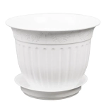 Горшок Виноград, D 16, 1 л, прозрачный с поддоном