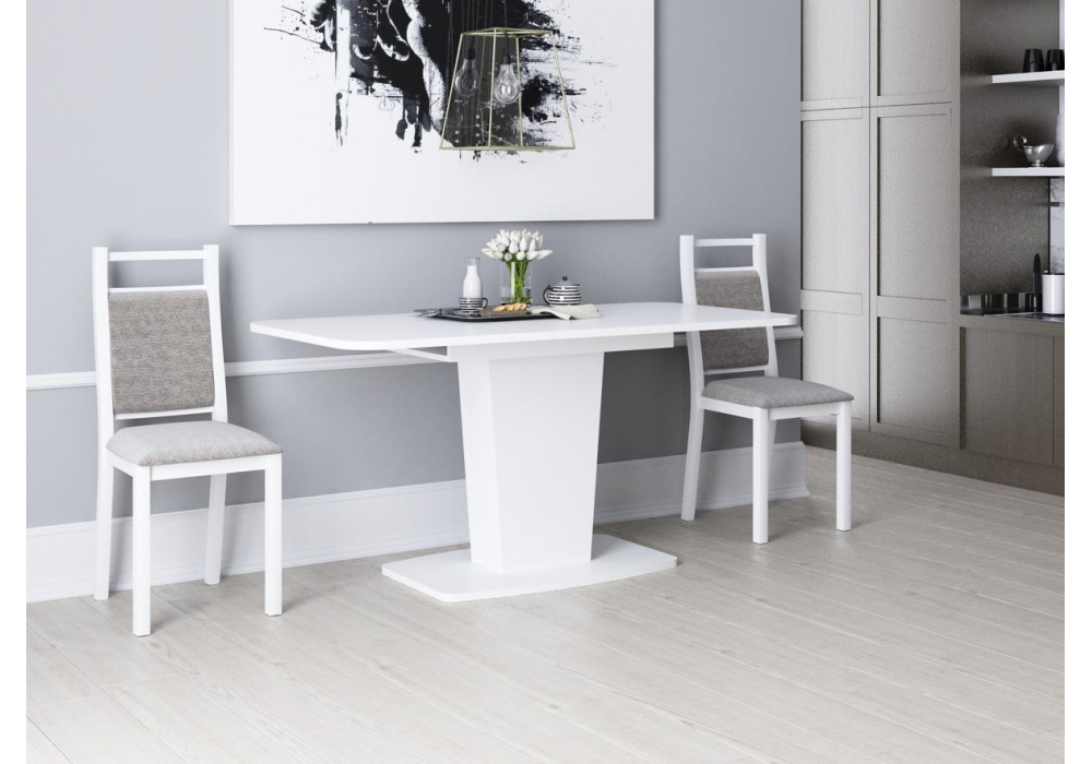 Стол деревянный Woodville Токио-28 белый