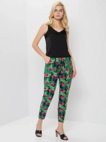 Брюки домашние широкие на резинке