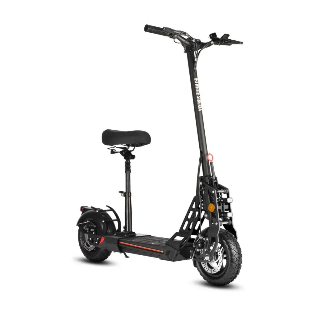 Электросамокат WHITE SIBERIA TAIGA 1000W с сиденьем