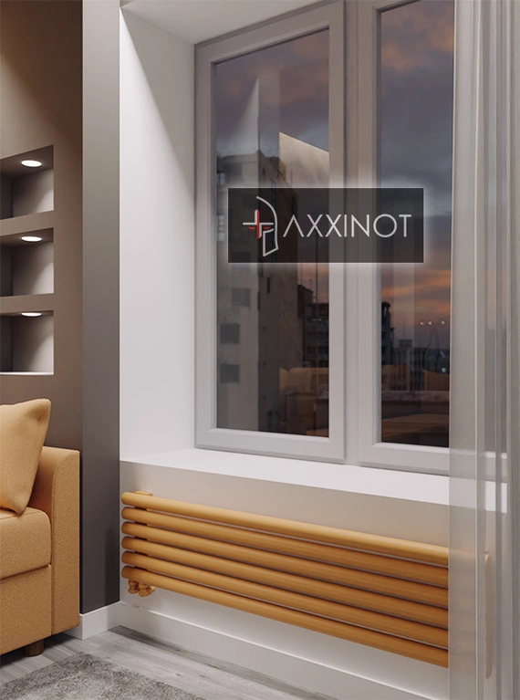Axxinot Mono Z 900 - горизонтальный трубчатый радиатор шириной 900 мм