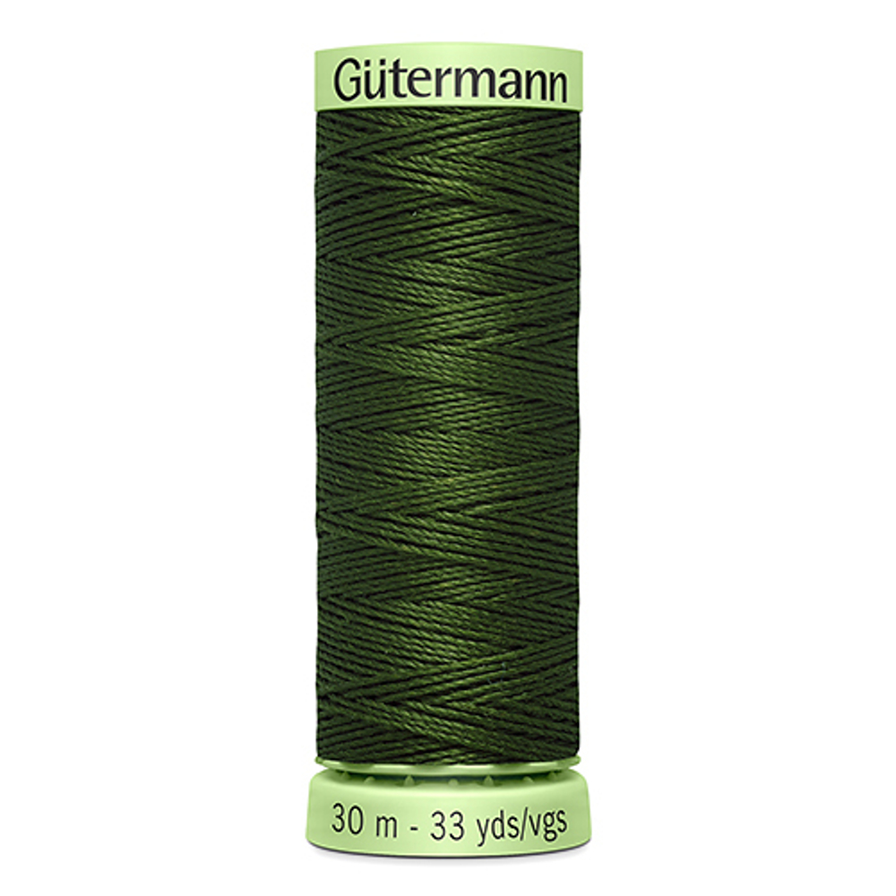 Нить Top Stitch 30/30 м для декоративной отстрочки, Gutermann, 597 т.хаки