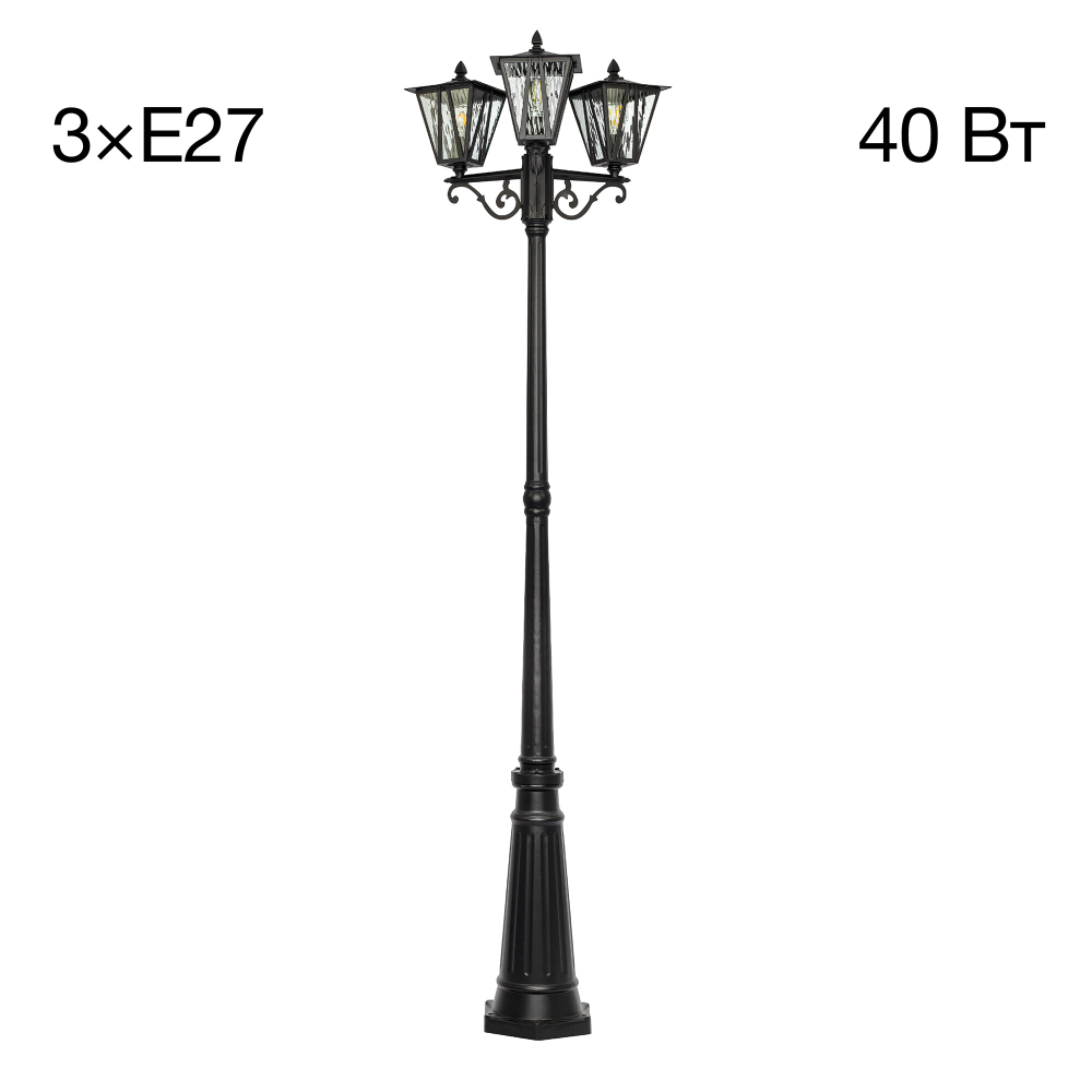 Citilux FORTS CLU09P3 Уличный парковый светильник