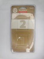 Рамка на 2 поста Werkel Antik белое золото W0021523 4690389158230