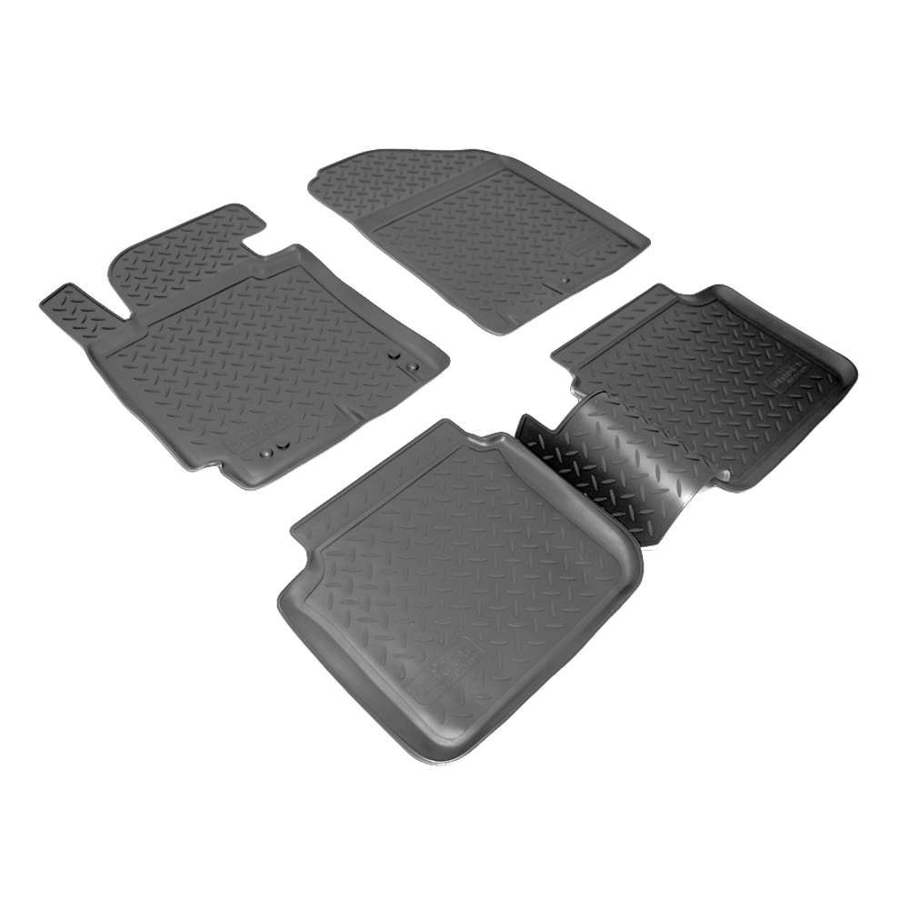 Ковры в салон Norplast/Unidec для Hyundai Elantra в кузове MD (2011-), Черный, арт.NPL-Po-31-06