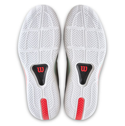 Теннисные кроссовки Wilson Rush Tour 5 Clay - white/bay/fiery core