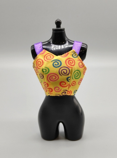 Одежда для куклы Барби винтаж топ 0358