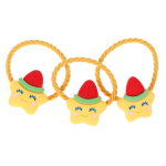 Резинки для волос детские 3шт "Карамельки.Звезды" d-3см (JINRE TRAVEL)