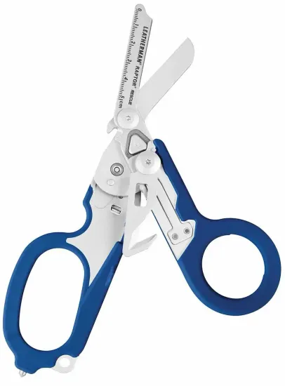 Ножницы-мультитул Leatherman Мод. RAPTOR RESCUE BLUE (чехол: полимер UTILITY) 6 инструментов