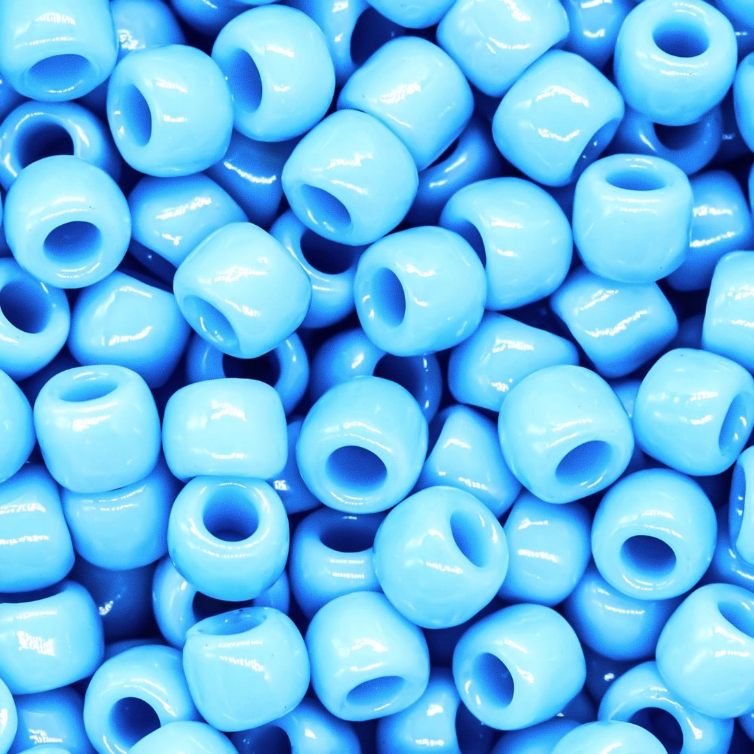 Японский бисер TOHO Round 6/0 (№43), непрозрачный глянцевый