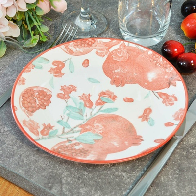 Тарелка 20см Гранат