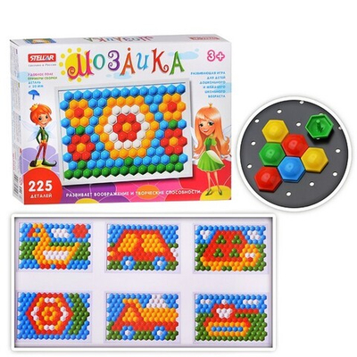 Мозаика (диаметр 20мм/225 деталей) 01010